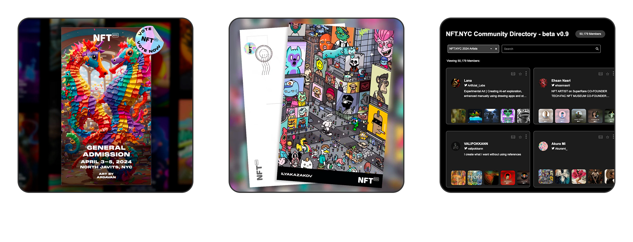 NFTKred for Artists landing page - graphic 1