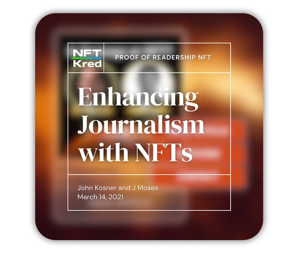 Proof of Readership NFT