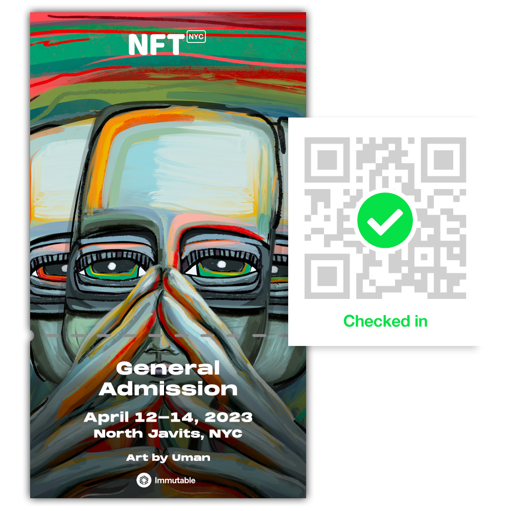 Scannable, Redeemable and Collectible NFT Tickets for your Event